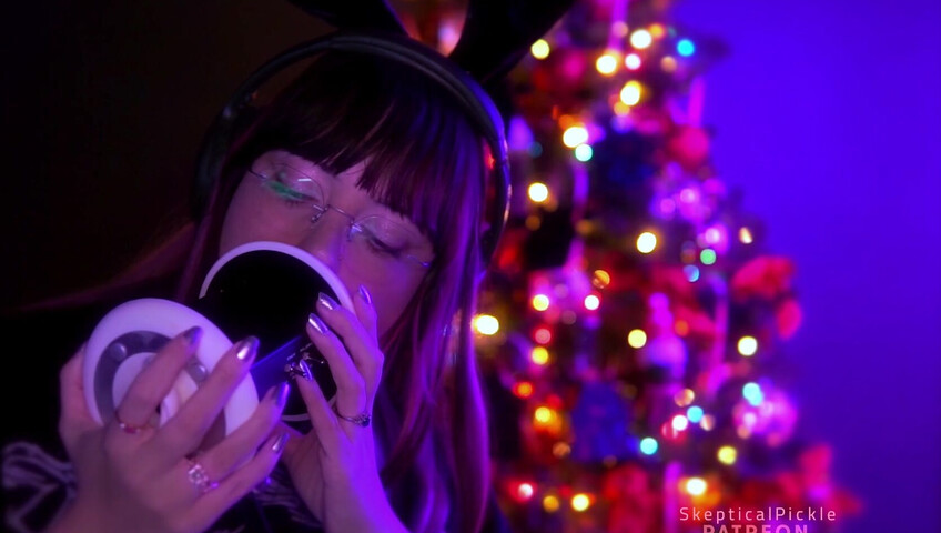 SkepticalPickle ASMR - 23 December 2025 - Soda and Ear Licking (golden tier)