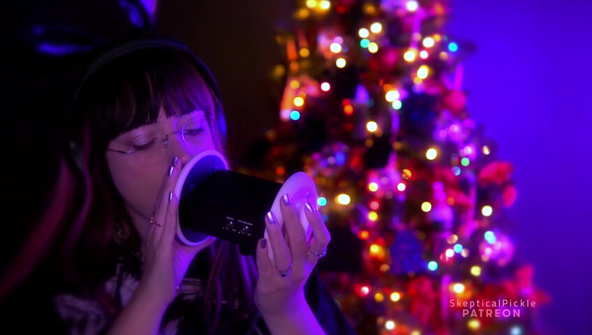 SkepticalPickle ASMR - 23 December 2025 - Soda and Ear Licking (golden tier)