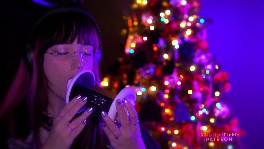 SkepticalPickle ASMR - 23 December 2025 - Soda and Ear Licking (golden tier)