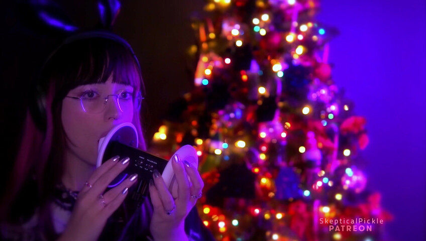 SkepticalPickle ASMR - 23 December 2025 - Soda and Ear Licking (golden tier)