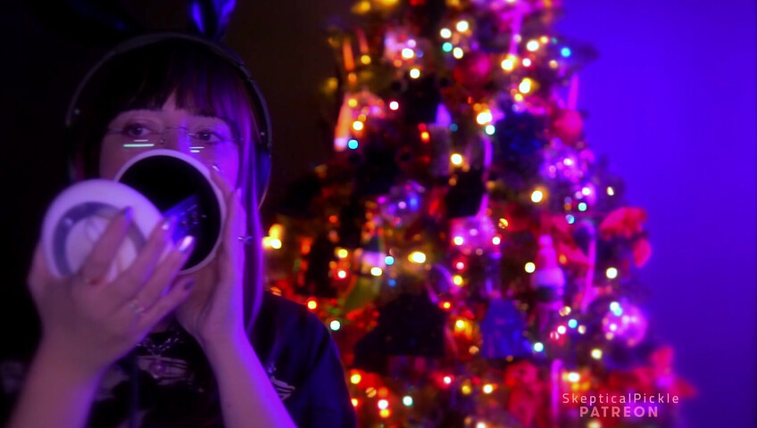 SkepticalPickle ASMR - 23 December 2025 - Soda and Ear Licking (golden tier)