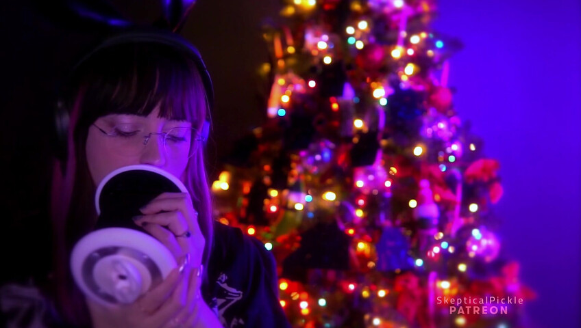 SkepticalPickle ASMR - 23 December 2025 - Soda and Ear Licking (golden tier)