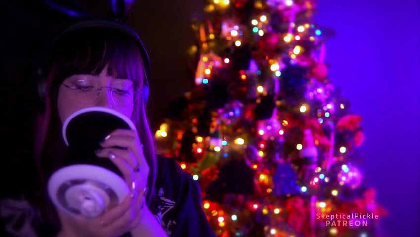 SkepticalPickle ASMR - 23 December 2025 - Soda and Ear Licking (golden tier)