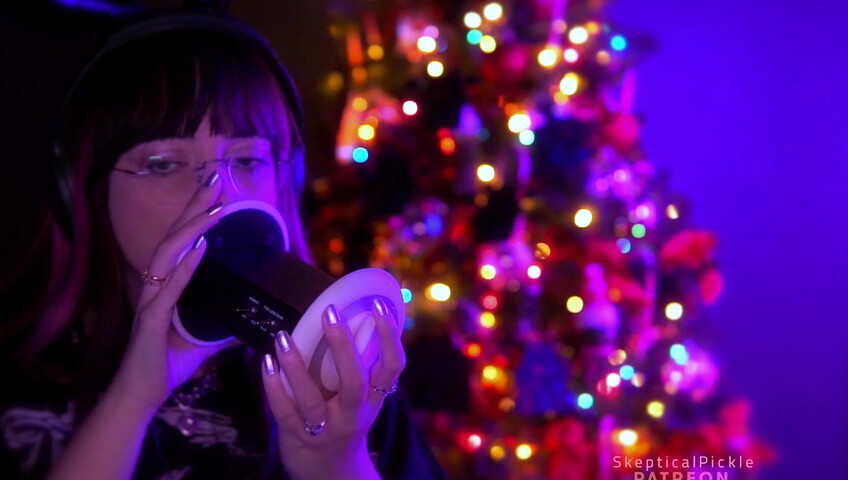 SkepticalPickle ASMR - 23 December 2025 - Soda and Ear Licking (golden tier)