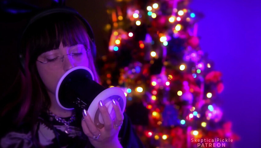 SkepticalPickle ASMR - 23 December 2025 - Soda and Ear Licking (golden tier)