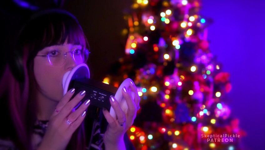 SkepticalPickle ASMR - 23 December 2025 - Soda and Ear Licking (golden tier)