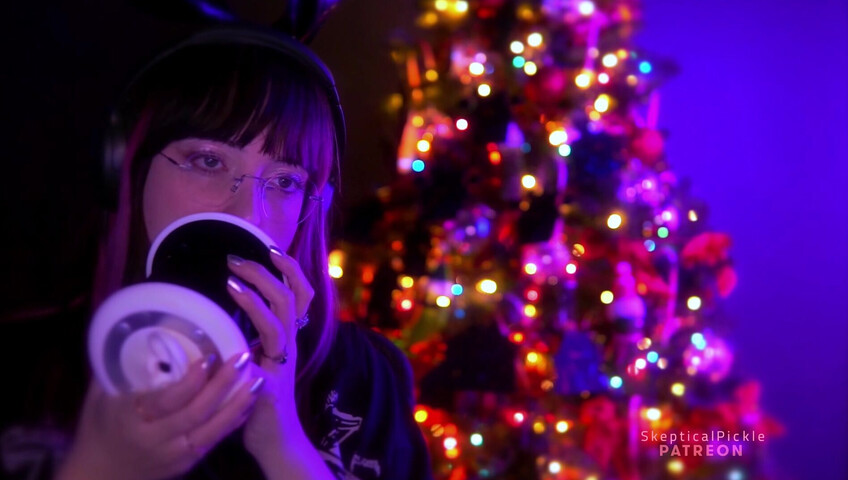 SkepticalPickle ASMR - 23 December 2025 - Soda and Ear Licking (golden tier)