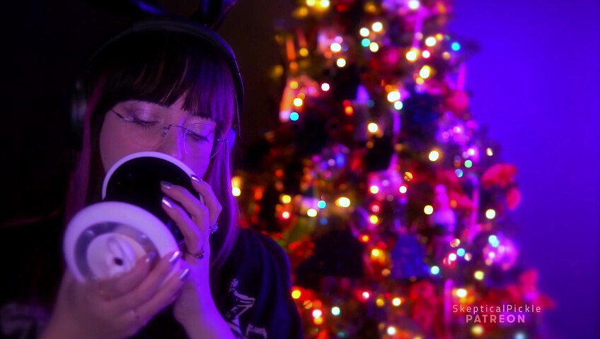 SkepticalPickle ASMR - 23 December 2025 - Soda and Ear Licking (golden tier)
