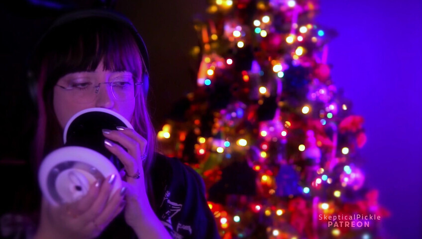 SkepticalPickle ASMR - 23 December 2025 - Soda and Ear Licking (golden tier)