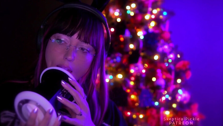 SkepticalPickle ASMR - 23 December 2025 - Soda and Ear Licking (golden tier)
