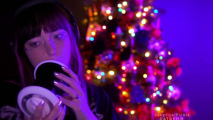 SkepticalPickle ASMR - 23 December 2025 - Soda and Ear Licking (golden tier)
