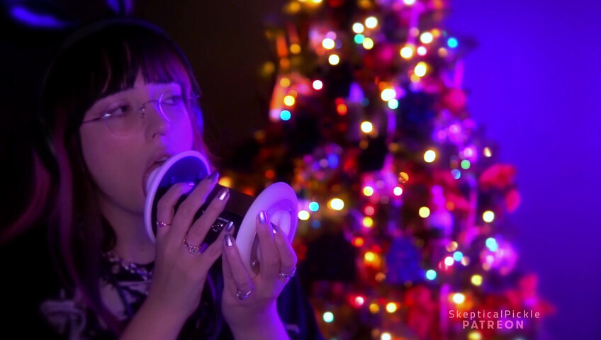 SkepticalPickle ASMR - 23 December 2025 - Soda and Ear Licking (golden tier)