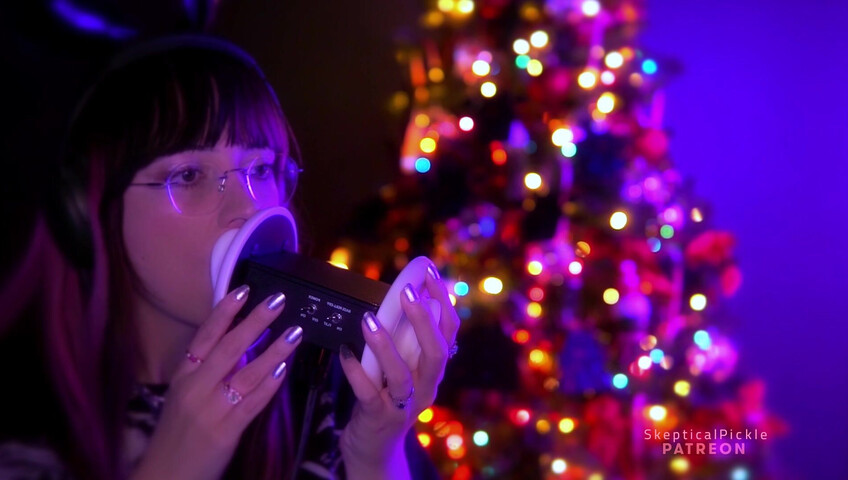 SkepticalPickle ASMR - 23 December 2025 - Soda and Ear Licking (golden tier)
