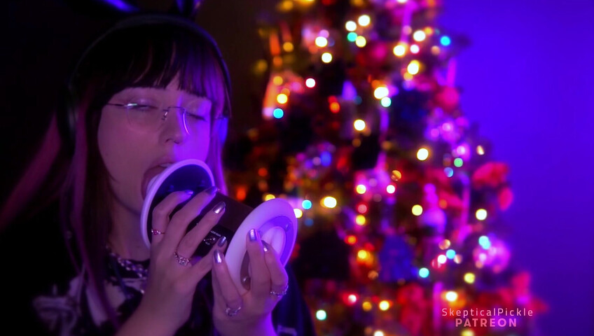 SkepticalPickle ASMR - 23 December 2025 - Soda and Ear Licking (golden tier)