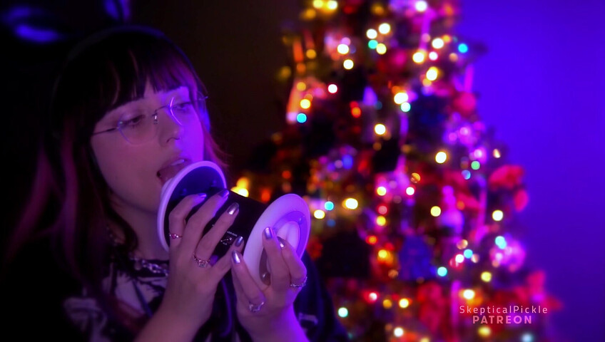 SkepticalPickle ASMR - 23 December 2025 - Soda and Ear Licking (golden tier)