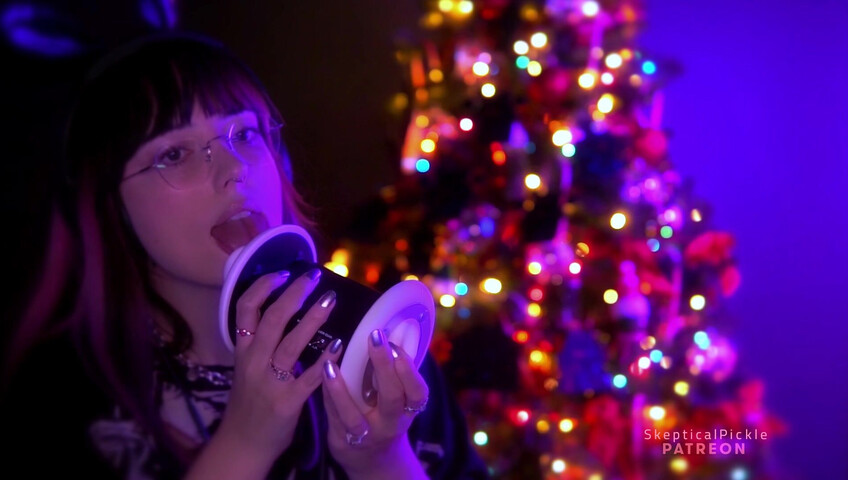 SkepticalPickle ASMR - 23 December 2025 - Soda and Ear Licking (golden tier)