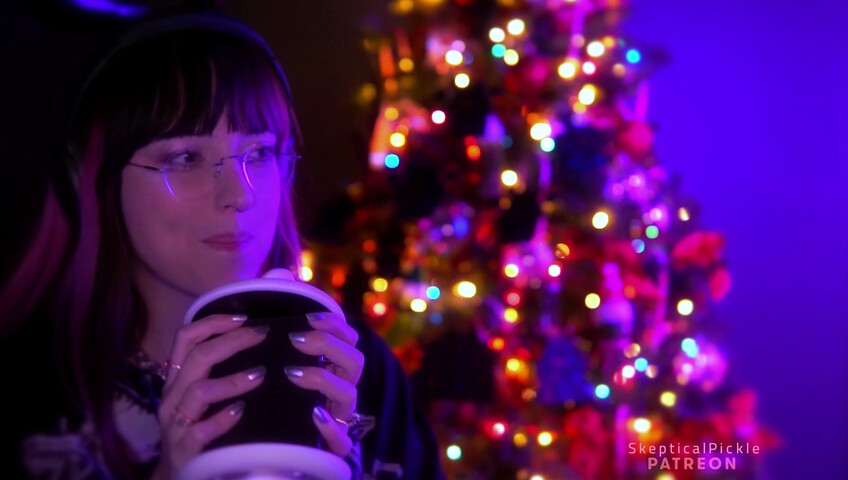 SkepticalPickle ASMR - 23 December 2025 - Soda and Ear Licking (golden tier)