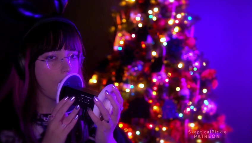 SkepticalPickle ASMR - 23 December 2025 - Soda and Ear Licking (golden tier)