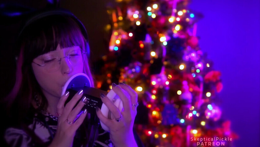 SkepticalPickle ASMR - 23 December 2025 - Soda and Ear Licking (golden tier)