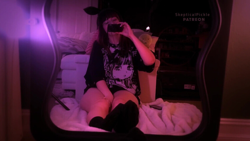 SkepticalPickle ASMR - 23 December 2025 - ASMR in the mirror ft. panty shots (platinum)