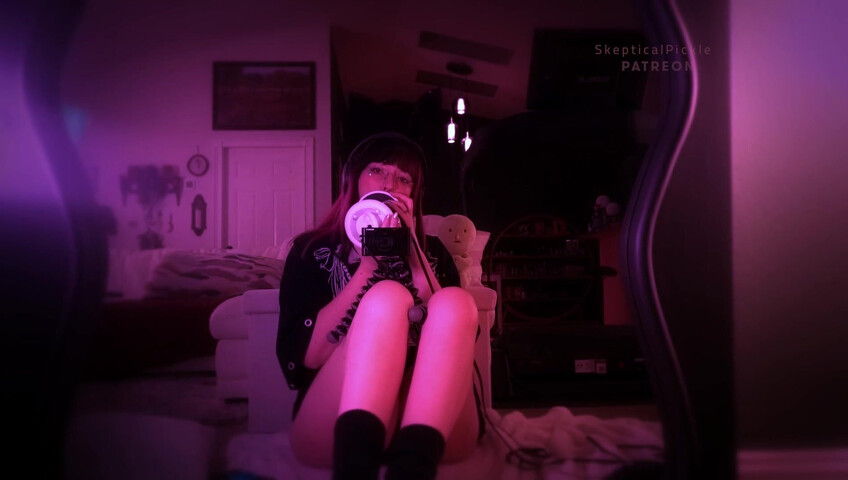 SkepticalPickle ASMR - 23 December 2025 - ASMR in the mirror ft. panty shots (platinum)