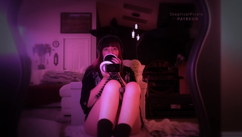 SkepticalPickle ASMR - 23 December 2025 - ASMR in the mirror ft. panty shots (platinum)