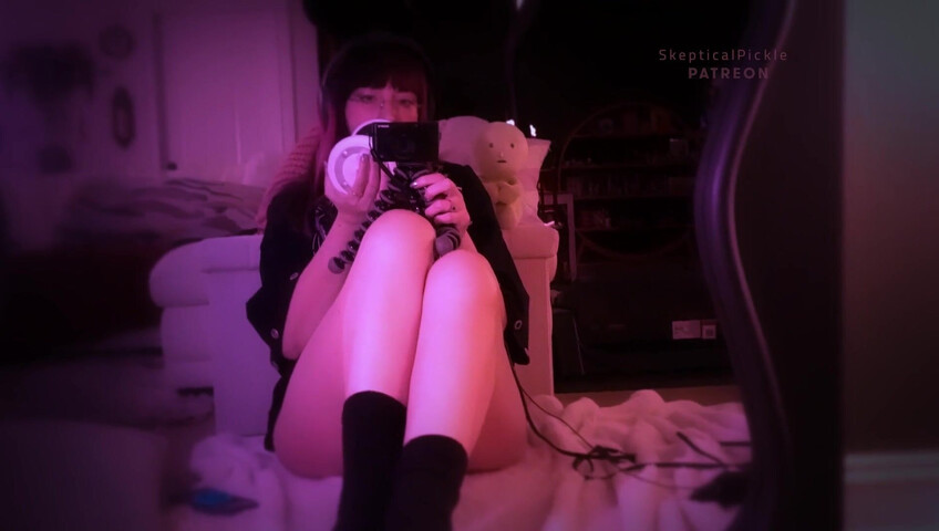 SkepticalPickle ASMR - 23 December 2025 - ASMR in the mirror ft. panty shots (platinum)