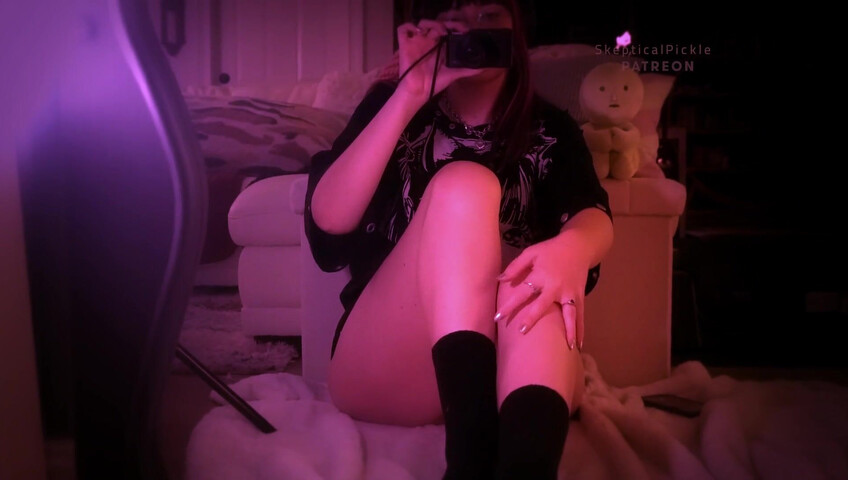 SkepticalPickle ASMR - 23 December 2025 - ASMR in the mirror ft. panty shots (platinum)
