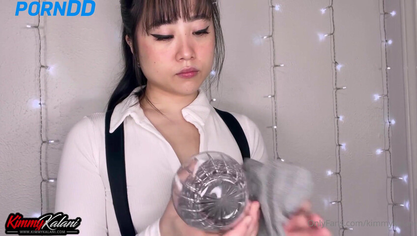 Kimmy Kalani ASMR - Barmen RP | Sloppy Blowjob