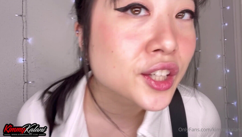 Kimmy Kalani ASMR - Barmen RP | Sloppy Blowjob