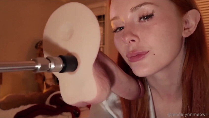 Jenna Lynn Meowri - Get FUCK By Fuck-Machine | Deep - Throat