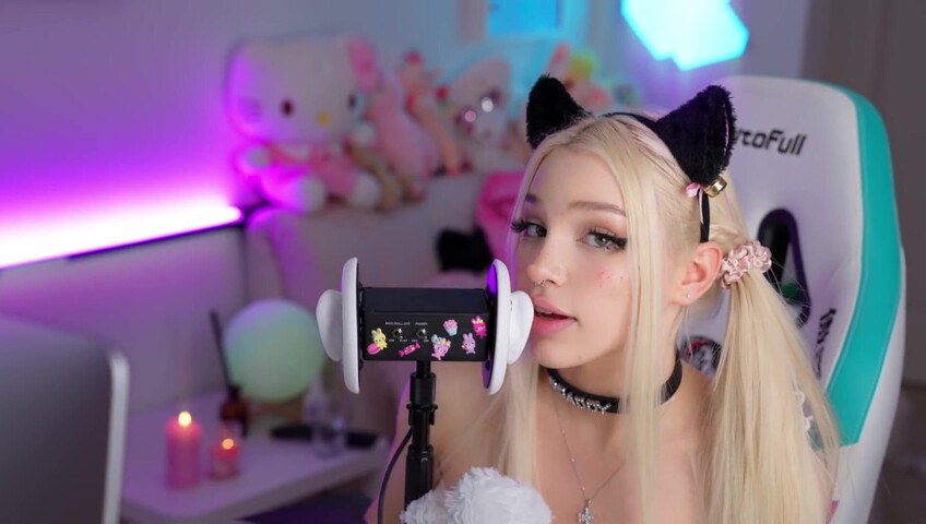 Alice Delish - Cat Girl Ear Licking