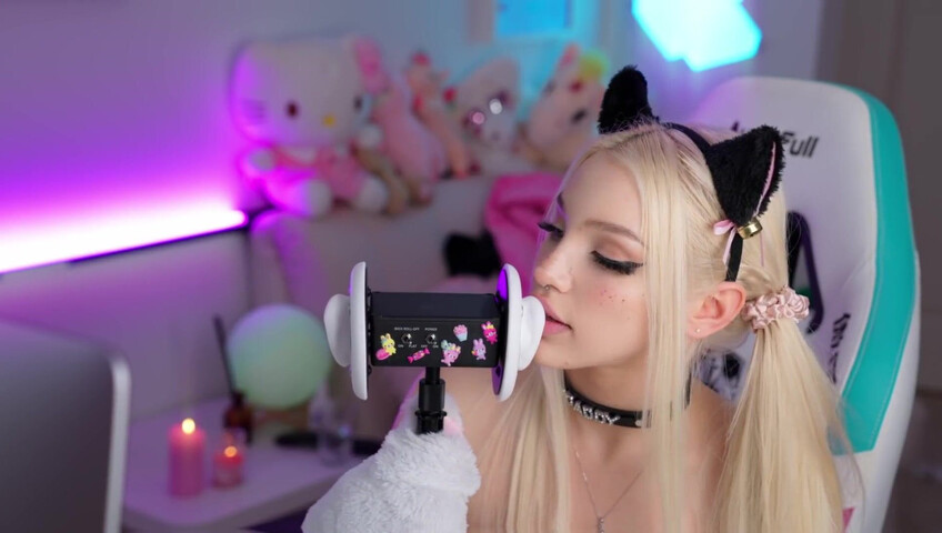 Alice Delish - Cat Girl Ear Licking