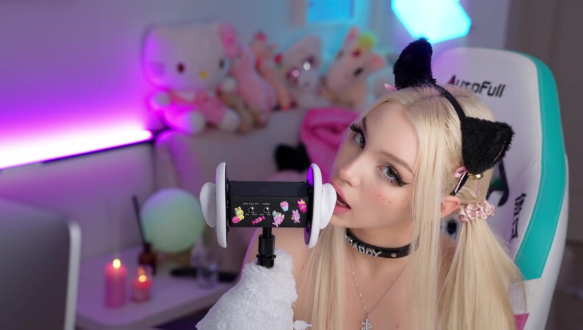 Alice Delish - Cat Girl Ear Licking