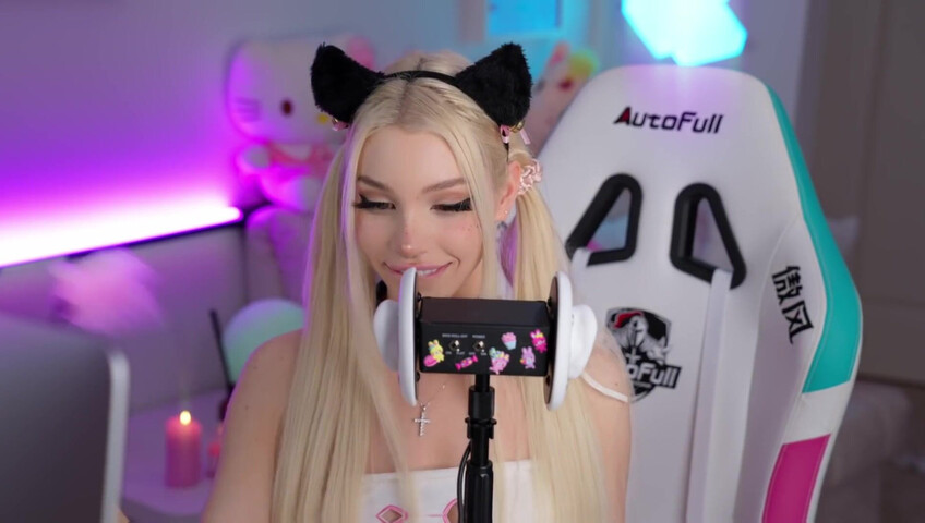 Alice Delish - Cat Girl Ear Licking