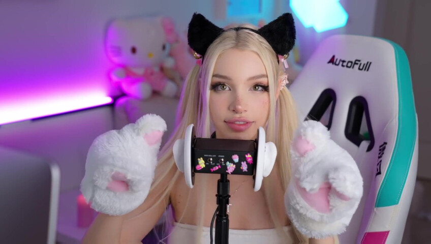 Alice Delish - Cat Girl Ear Licking