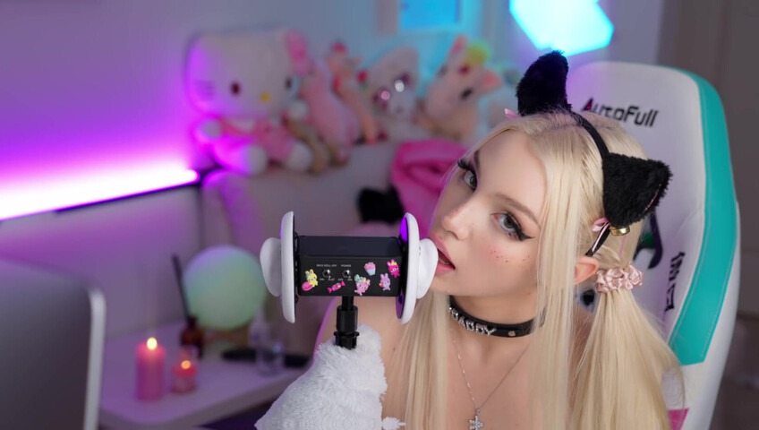 Alice Delish - Cat Girl Ear Licking