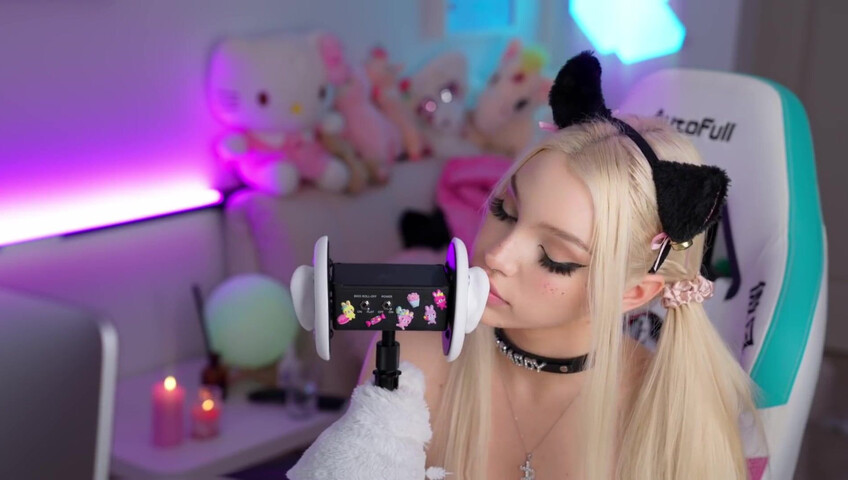 Alice Delish - Cat Girl Ear Licking