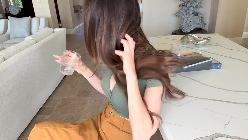 Anne ASMR - Flirty Neighbour Brings Over a House Warming Gift