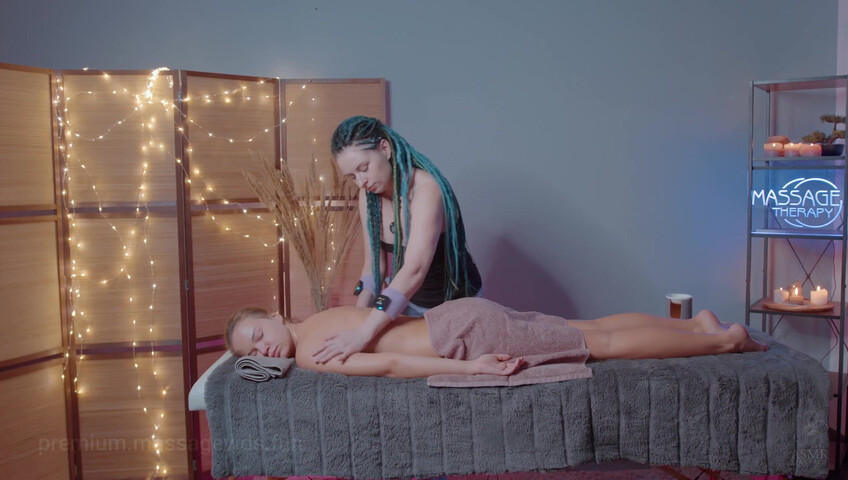 ASMR Massage - 14 October 2025 - Full Body Massage by Anna to Jess (NU Highlights)