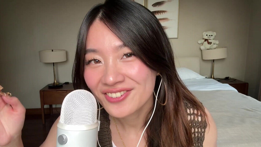 Lin ASMR - Mouth Sounds Directly On The Mic