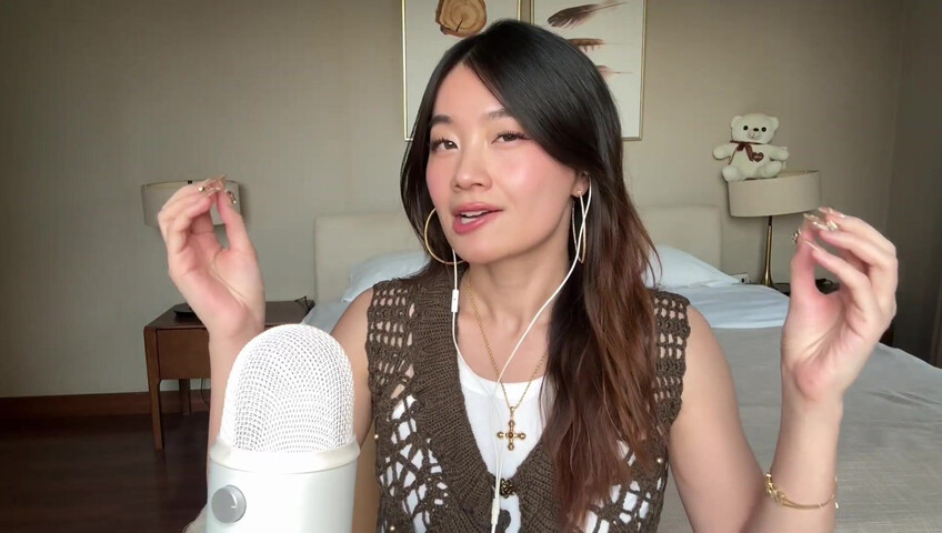 Lin ASMR - Mouth Sounds Directly On The Mic