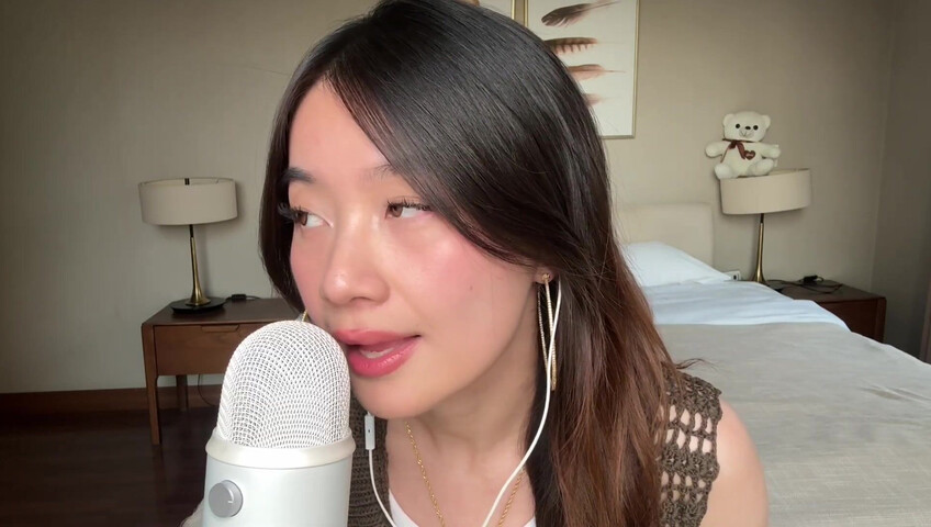 Lin ASMR - Mouth Sounds Directly On The Mic