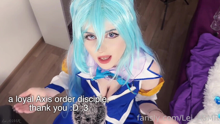Lei ASMR - 5 October 2025 - ASMR- Aqua from KonoSuba trying water triggers
