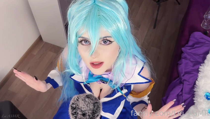 Lei ASMR - 5 October 2025 - ASMR- Aqua from KonoSuba trying water triggers