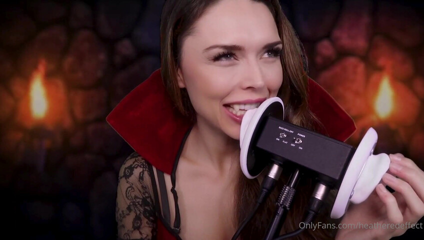 HeatheredEffect – Seductive Vampire | ASMR Bites, Whispers & Dark Temptation