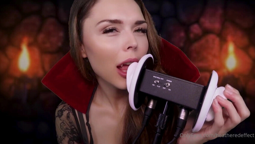 HeatheredEffect – Seductive Vampire | ASMR Bites, Whispers & Dark Temptation
