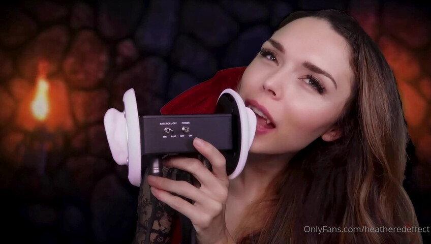 HeatheredEffect – Seductive Vampire | ASMR Bites, Whispers & Dark Temptation