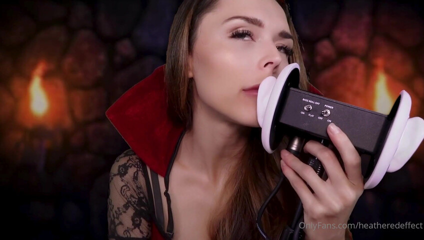 HeatheredEffect – Seductive Vampire | ASMR Bites, Whispers & Dark Temptation