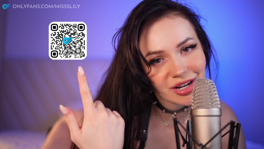 Lady Lily ASMR - Goth Girl makes you Cum - JOI, GIRLFRIEND ROLEPLAY, Mouth Sounds